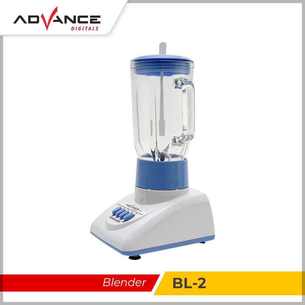 Advance Blender 1.25L MultiFungsi 2in1 Mixer 300W Food Masher BL2 Ready Stock