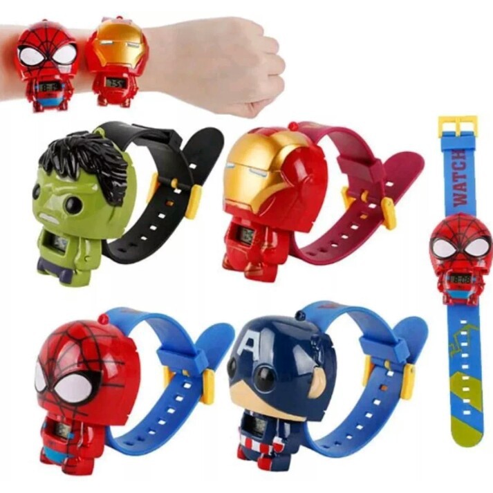 Jam tangan anak karakter robot super hero