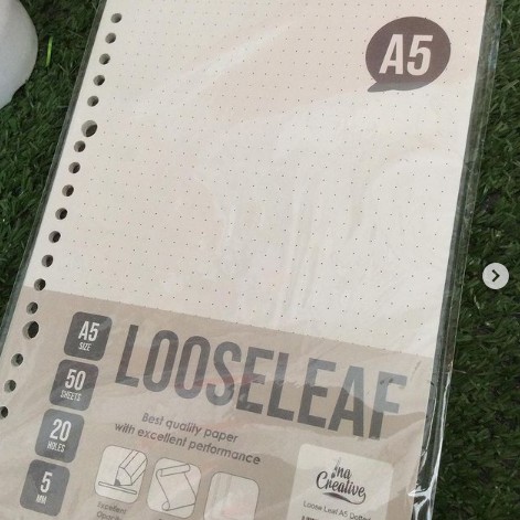 

Loose Leaf Dots A5