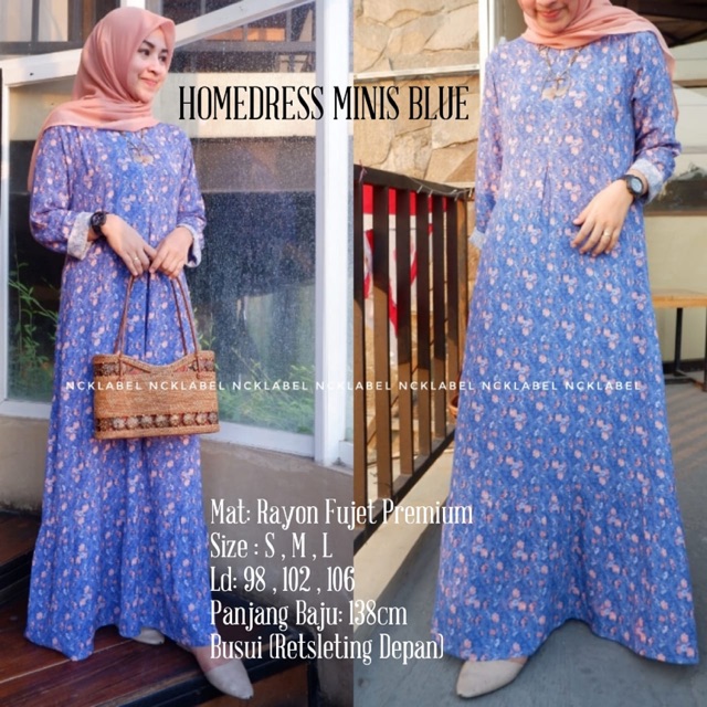 

Homedress Minis Blue (NCK LABEL)