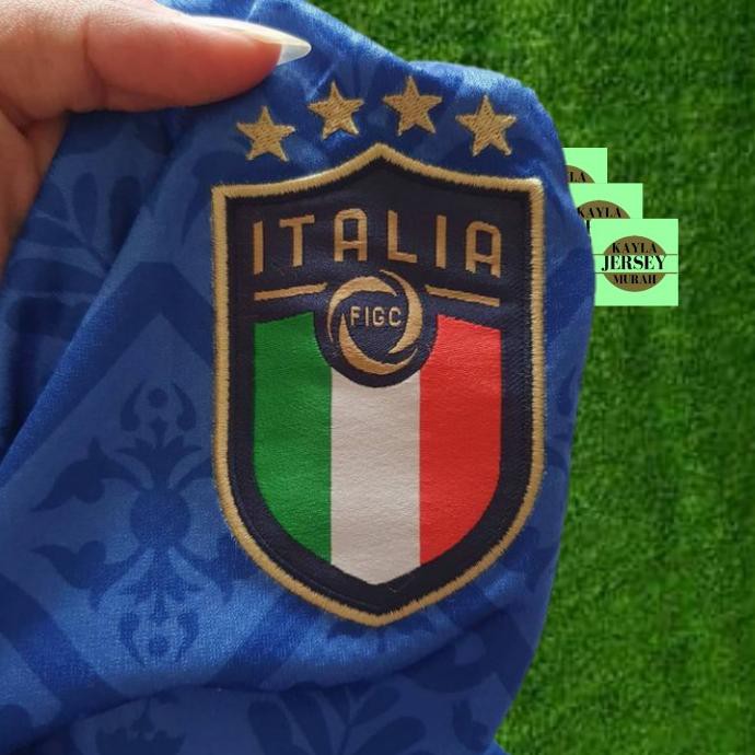 JERSEY BOLA ITALIA HOME 2020/2021 GRADE ORI TOP QUALITY