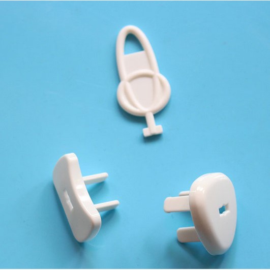 F006 pengaman colokan 3 listrik/pengaman socket listrik/pengaman colokan baby safety