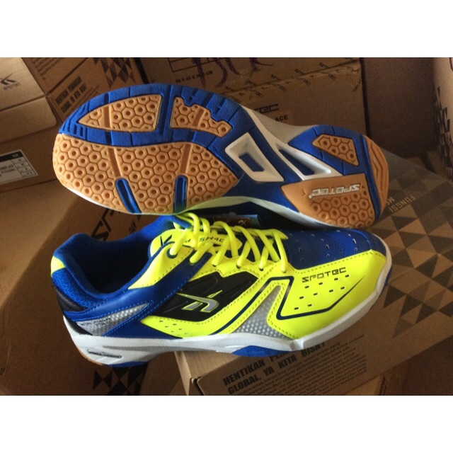 Promo Sepatu Badminton SPOTEC DOUBLE HIT  Shopee Indonesia