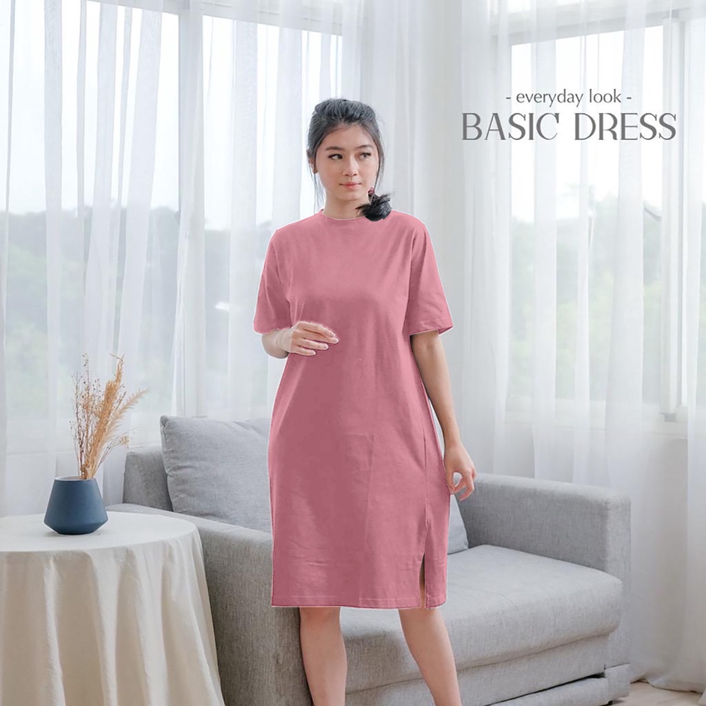 daster home dress combed/daster wanita polos L