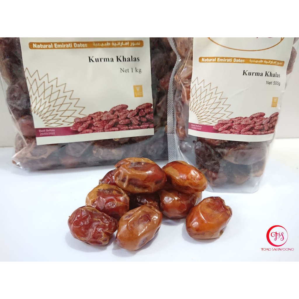 Kurma Khalas Saad - Kholas Al Sa'ad Dates