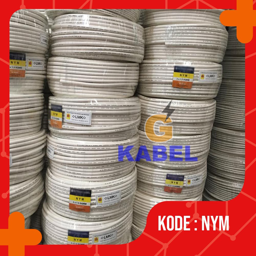 Jual Kabel Listrik NYM 3x2.5 mm2 PULUNG
