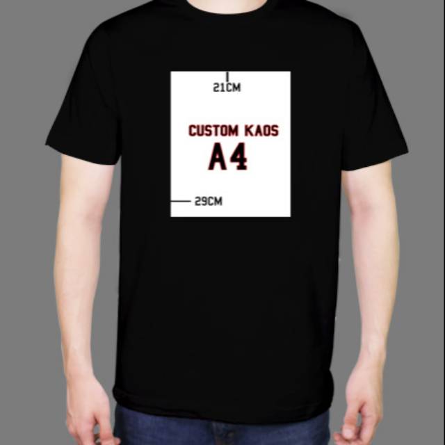 Kaos custom, custom kaos