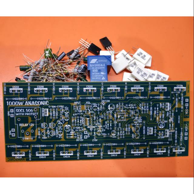 Power Amplifier SOCL 506 TEF 2U 1000watt Input Balance 349 Power Amplifier SOCL 506 TEF 2U 1000watt Input Balance 349