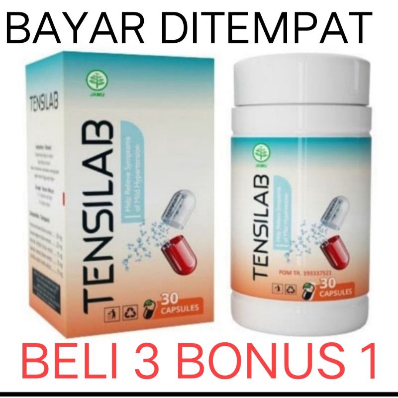 Tensilab asli 100% original hipertensi obat jantung alami BPOM