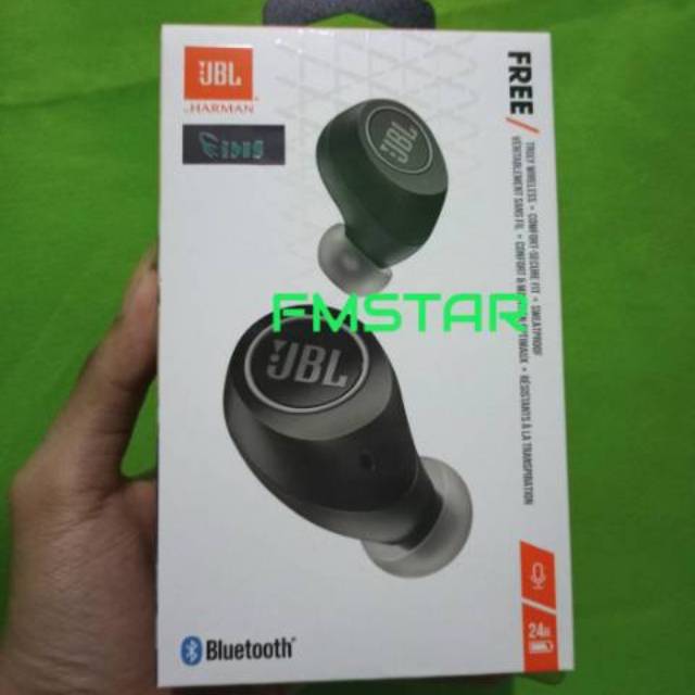 JBL Free X Garansi Resmi IMS TWS Headset Bluetooth Wireless Earphone