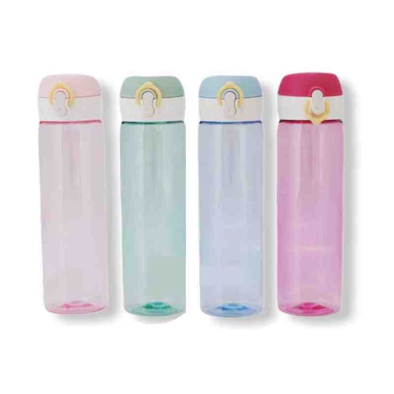 B817 BOTOL Minum PLASTIK Bening Tumbler Polos Food Grade