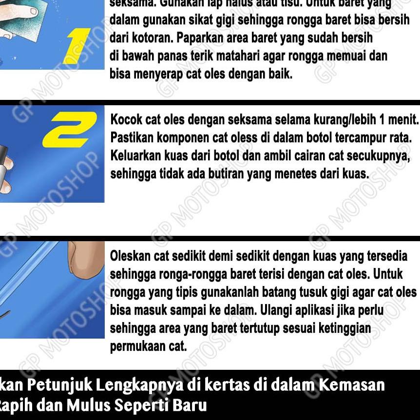 ✰ DAIHATSU ICY WHITE CAT OLES PENGHILANG BARET MOBIL LECET PUTIH SOLID AYLA XENIA TERIOS SIGRA SIRIO