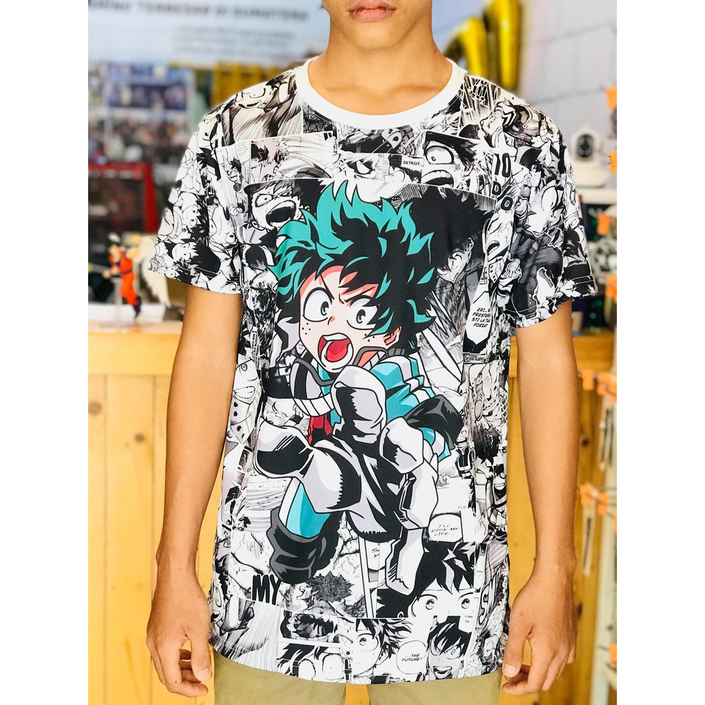 Kudou x Metro - Tshirt Deku Fullprint My Hero Academia