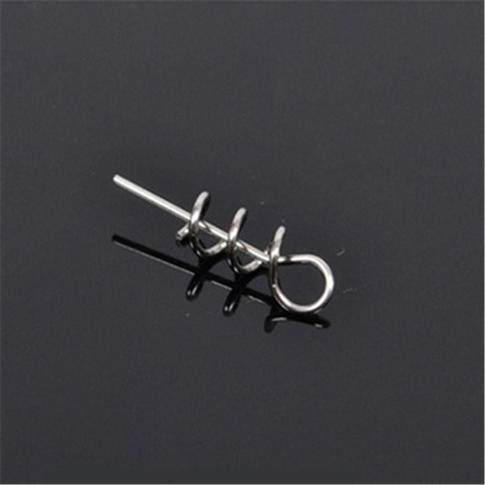 QUINTON Fishing Hook Metal Untuk Soft Lure Crank Lock Needle Fixed Centering