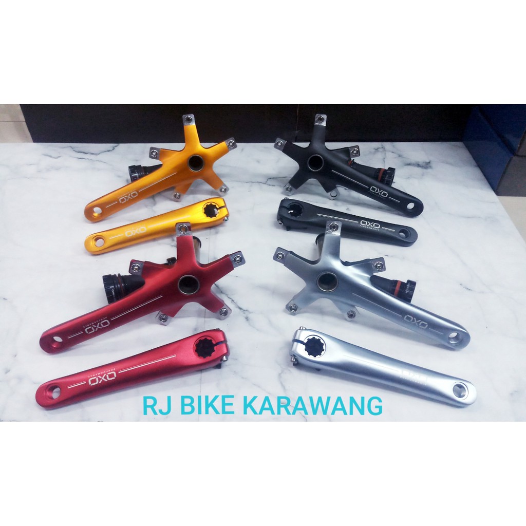 Crank Arm OXO BCD 130 Panjang 170 mm hollowtech II Plus bb HT2