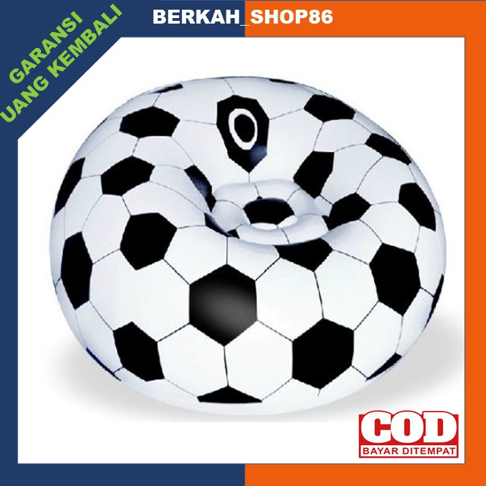 PREMIUM SOFA ANGIN MOTIF BOLA SOFA SANTAI EMPUK DAN NYAMAN INTIME