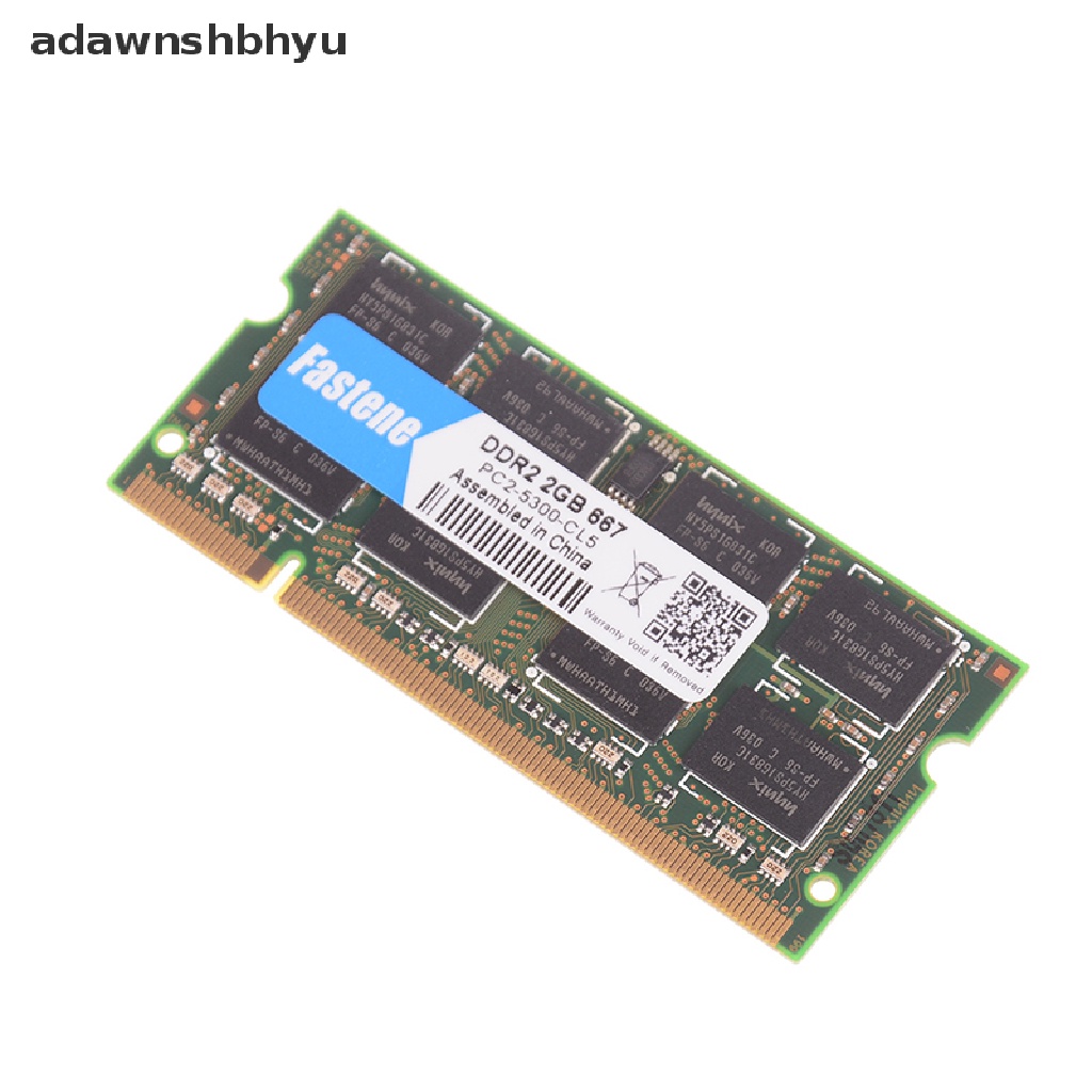 Adawnshbhyu Laptop notebook 2gb ddr2 pc2-6400 Memori ram 667mhz 800mhz