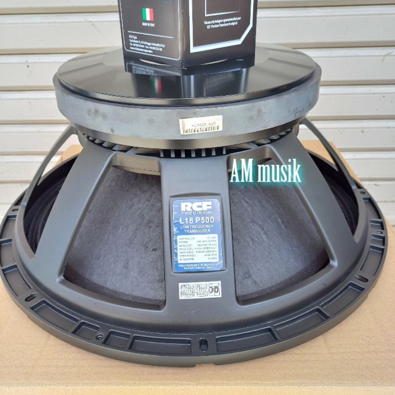 COMPONENT SPEAKER RCF 18P500 SUBWOOFER RCF LF18P500 VC 5 INCH