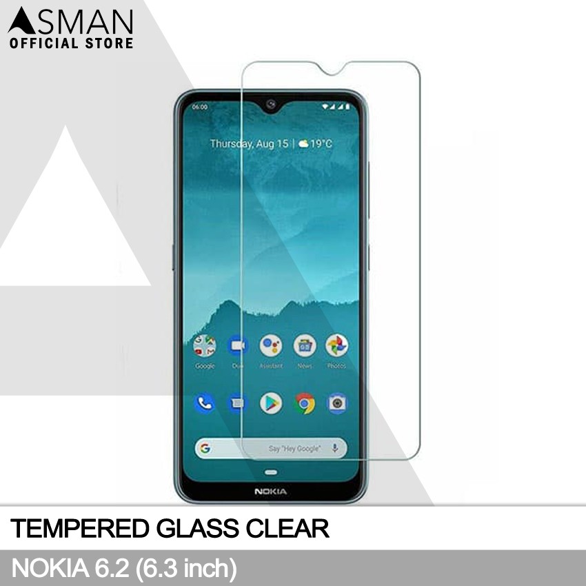 Tempered Glass Nokia 6.2 (6.3&quot;) | Anti Gores Pelindung Layar Kaca - Bening