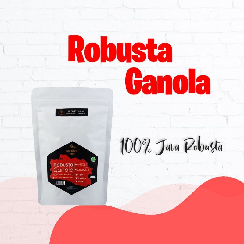 

Kopi Robusta Ganola Puntang Coffe 500 gram