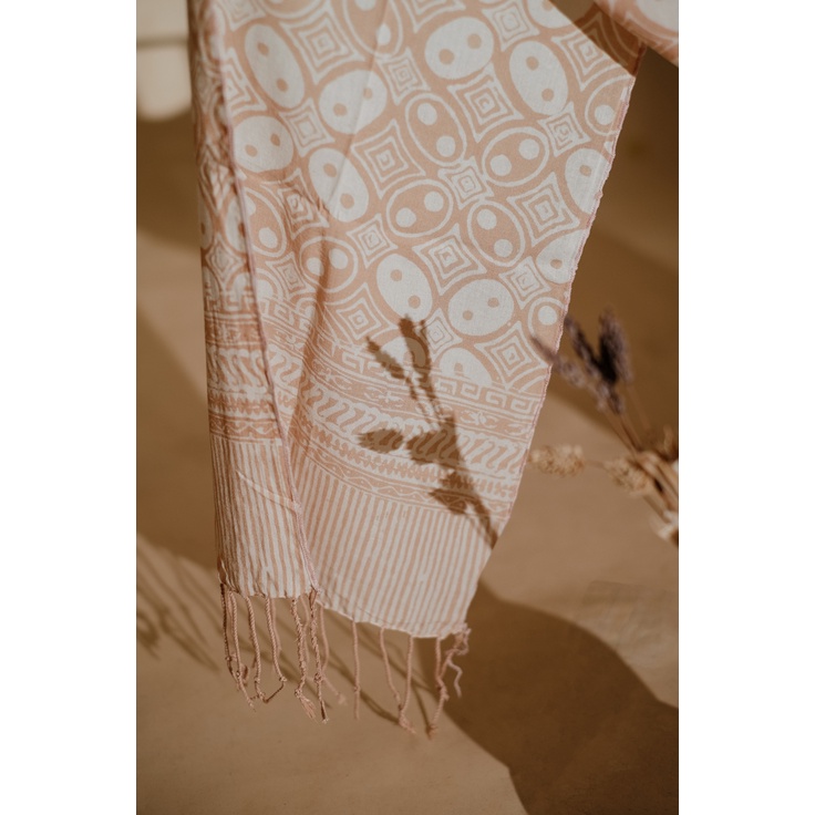 Scarf Batik TCL Kawung Cream