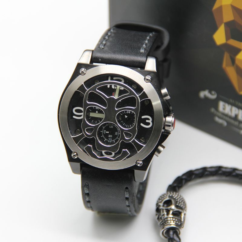 EXPEDITION Tengkorak/Jam tangan pria ORI 100% E6699M GARANSI RESMI 1TH