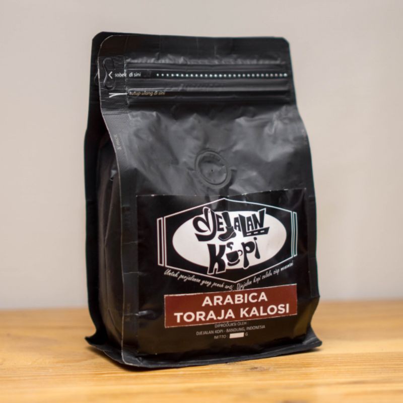 

kopi biji/bubuk Arabica Toraja Kalosi 500 gr