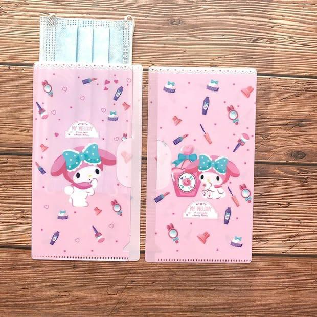 MAP PLASTIK SERBAGUNA TEMPAT MASKER SANRIO