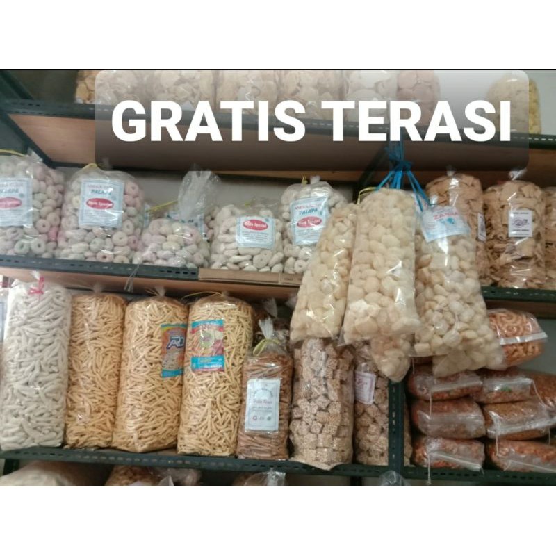 

KERUPUK KULIT 250GR / MURAH ENAK HALAL / KRUPUK JANGEK / RAMBAK