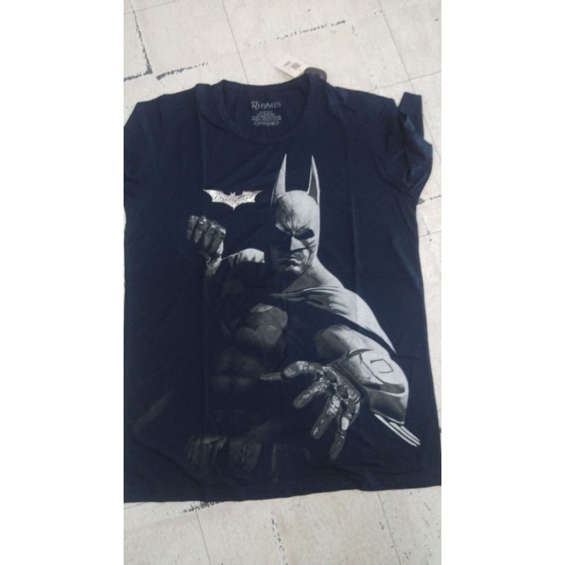 Kaos cowok dewasa rhymes karakter batman katun adem