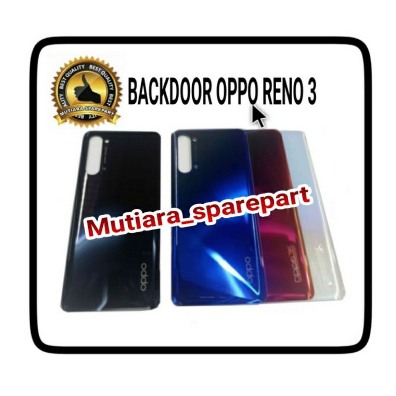 BACKDOOR / BACK COVER / CASING TUTUP BELAKANG OPPO RENO 3 5G