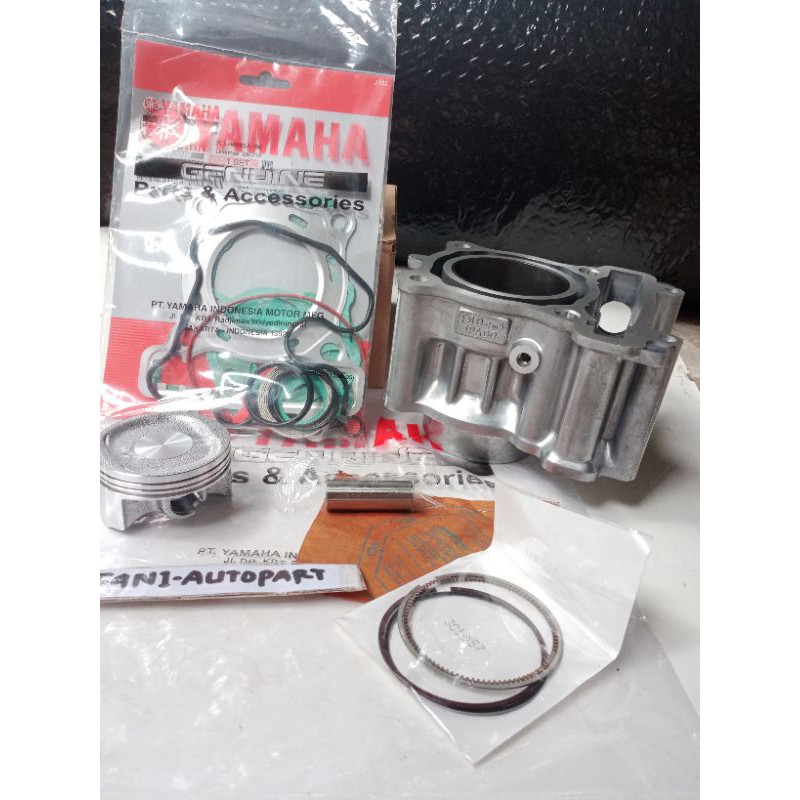 BLOK SEHER+TOP SET KOMPLIT VIXION NEW/OLD, CYLINDER ASSY ORI YGP