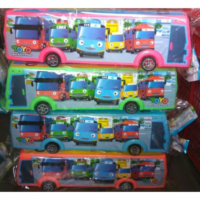Mainan anak bus tayo besar/ Bus Tayo Pull Back/Bus Tayo
