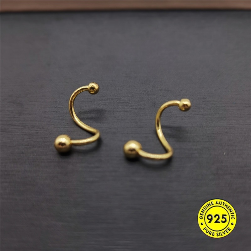 Anting Tusuk Sterling Silver 925 Untuk Wanita