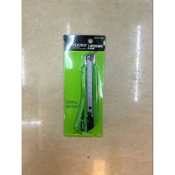 

TEKIRO PISAU CUTTER 18 MM-1 / CUTTER KNIFE 18 MM-1