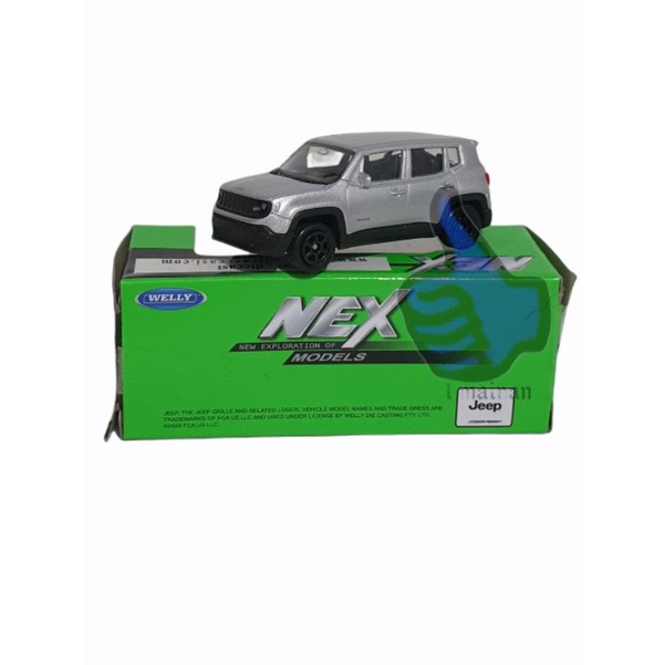 Welly Nex 1:60 Jeep Renegade Sport
