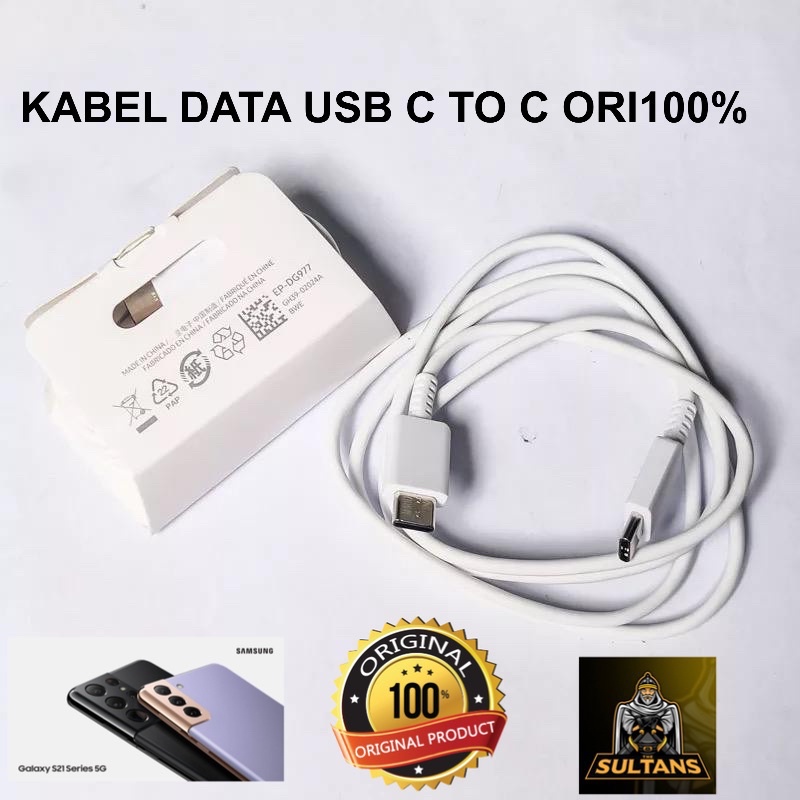 PROMO KABEL DATA SAMSUNG USB C TO TYPE C S21 ULTRA ORI COPOTAN FAST CHARGING