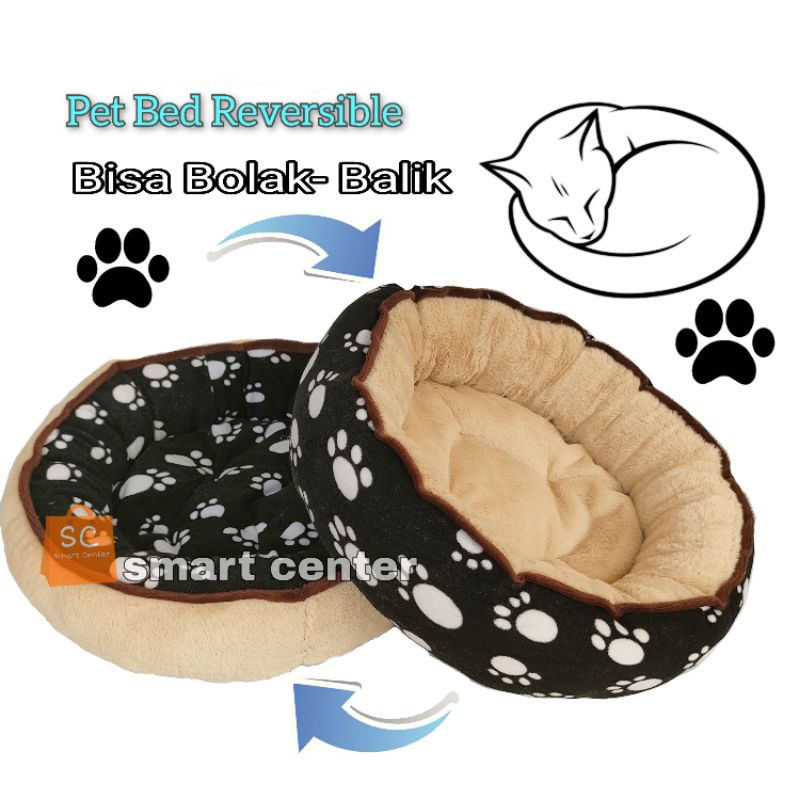 Tempat Tidur Kucing / Kasur kucing Reversible / Cat Bed