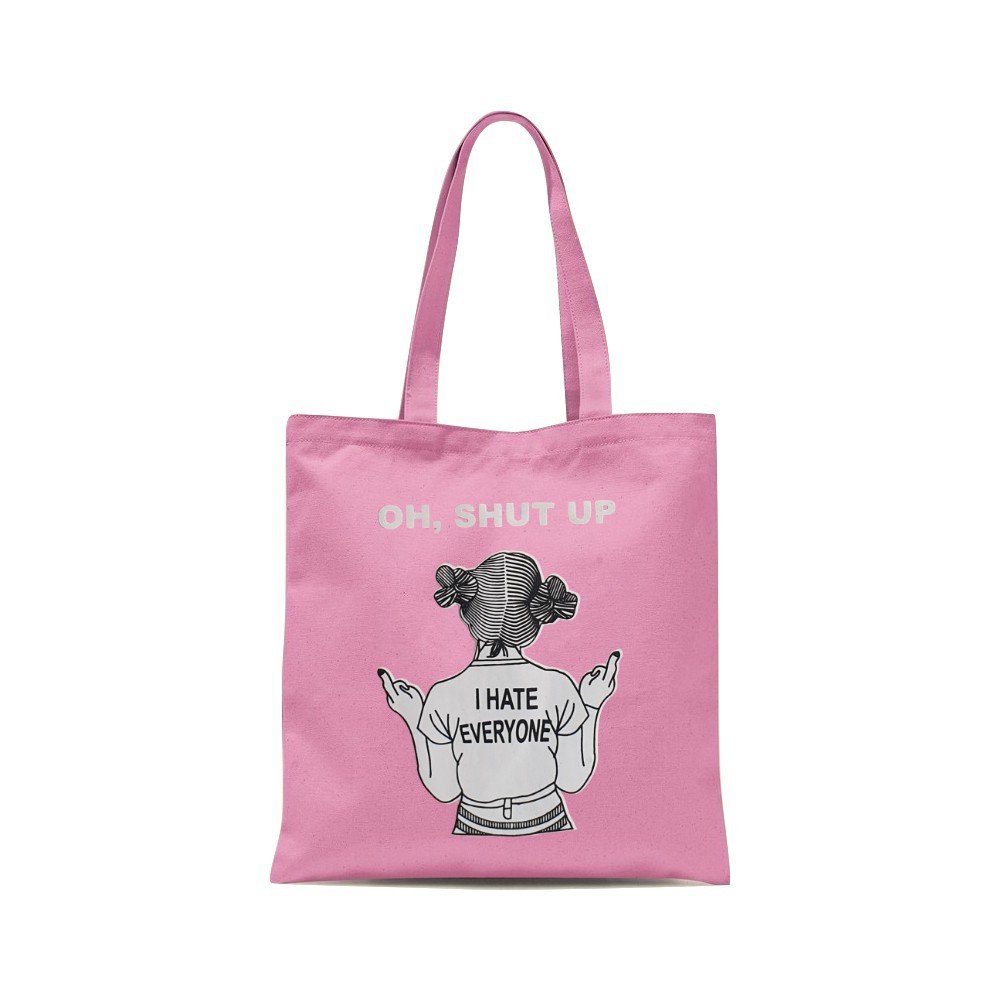 Tas Totebag Wanita / Tas Fashion Wanita / Tas Serbaguna &quot;Oh, Shut UP&quot;