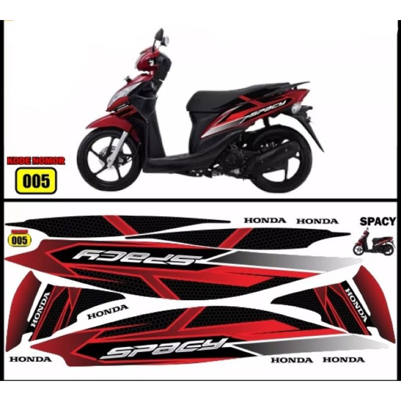 striping variasi honda spacy / variasi spacy / is