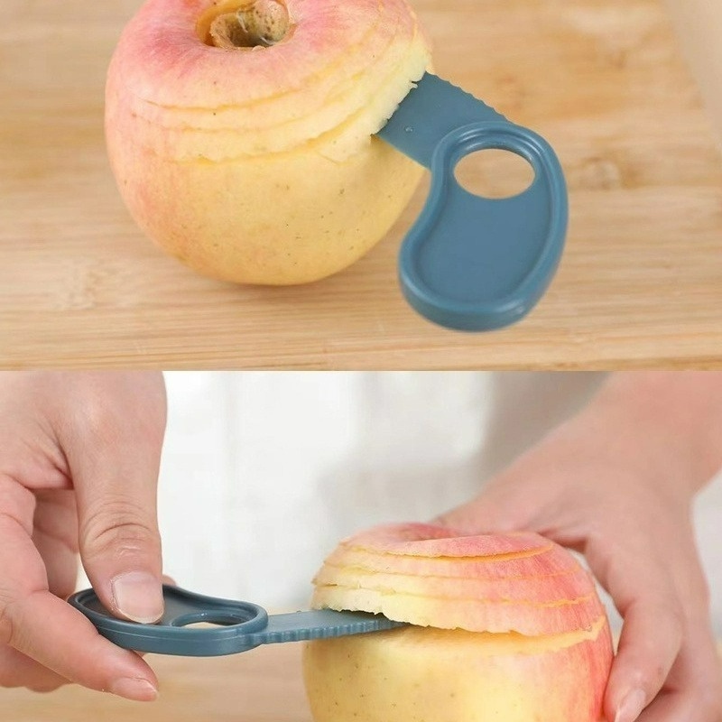 Alat Pengiris Buah / Kentang Spiral Portable Multifungsi 360 Derajat