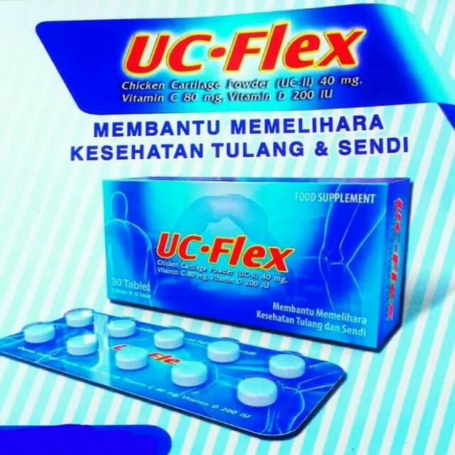 Uc flex suplemen tulang dan sendi