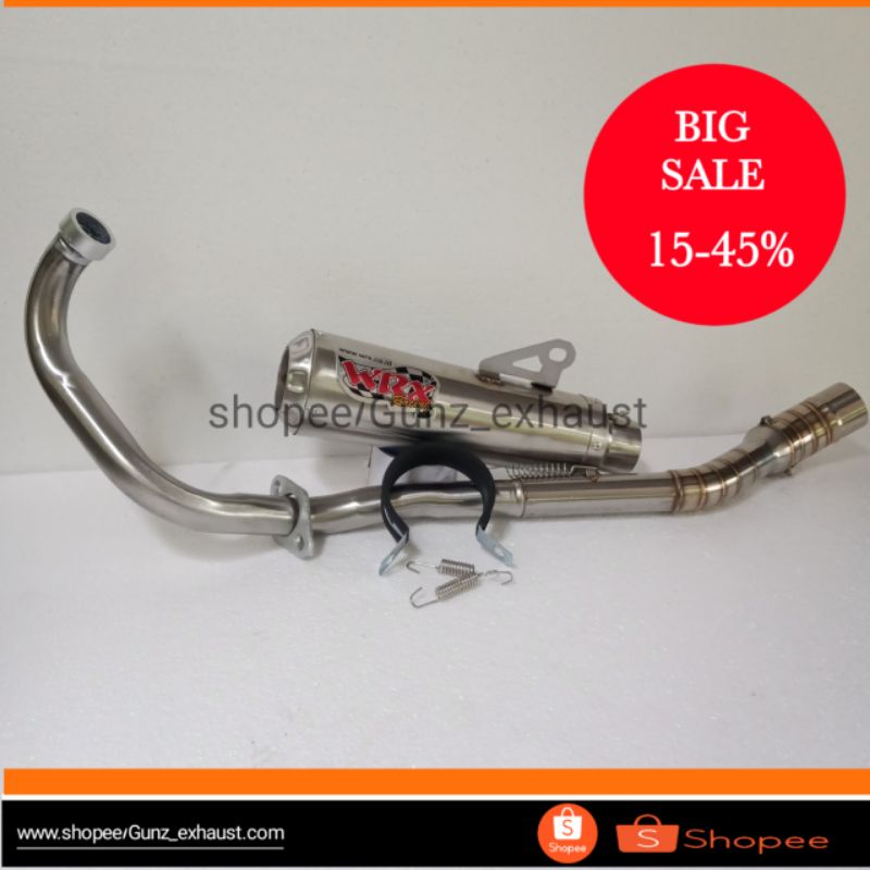 Knalpot WRX Racing Satri Fu/Knalpot GSX/Knalpot Vixion/Knalpot Sonic/Knalpot Tiger