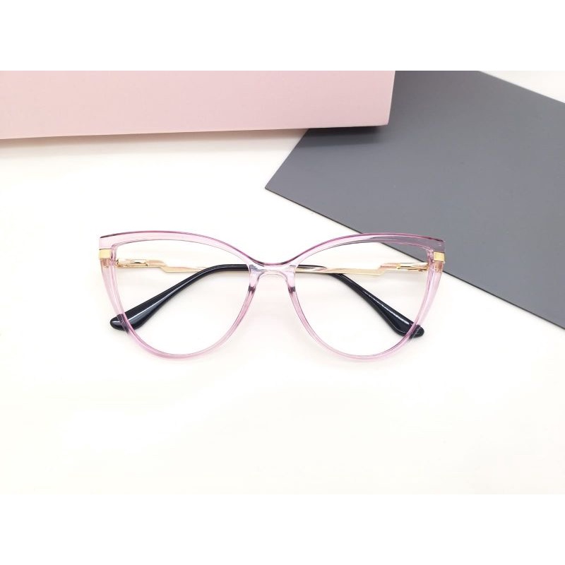 FRAME KACAMATA WANITA CAT EYE ZIG LENSA ANTI RADIASI KOMPUTER | KACAMATA MINUS | KACA MATA PLUS | KACAMATA ANTI UV PHOTOCROMIC