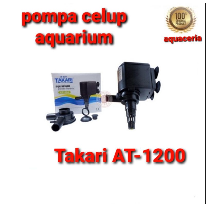 takari at 1200 power head pompa celuap air aquarium takari 1200