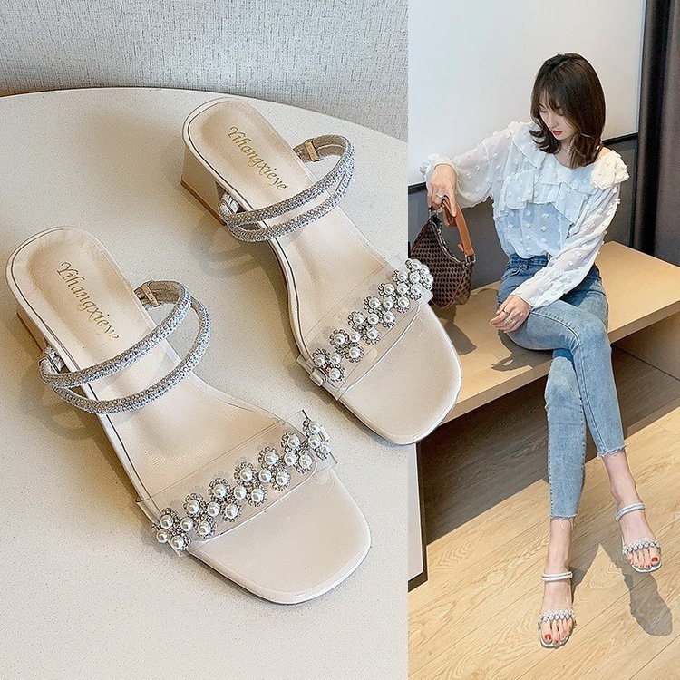 Free BOX Sepatu Wanita Import Fashion Sepatu Hak Tinggi Wanita Heels Wanita Sandal Hak Wanita Sendal Wanita import NS60030