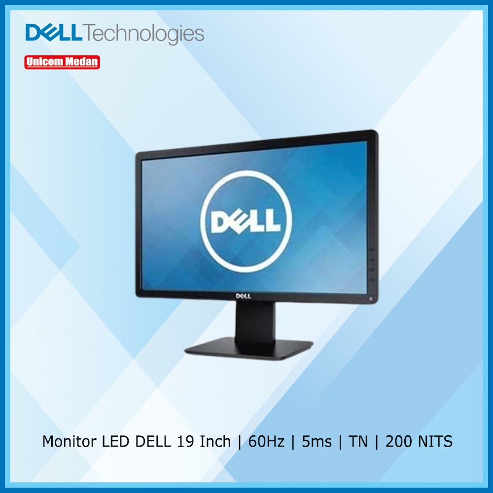 Monitor LED DELL 19 Inch | 60Hz | 5ms | TN | 200 NITS