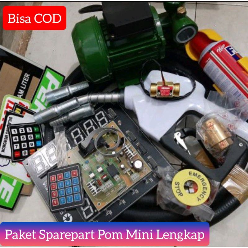 Paket Pom Mini Mesin Pertamini Pom Mini Digital Sparepart Lengkap Mesin Pertamini Siap Rakit