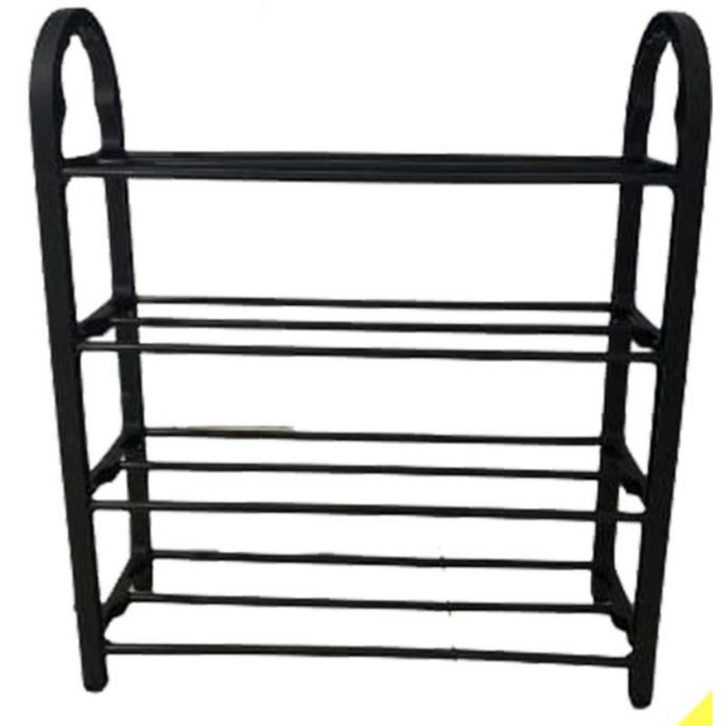 Rak Sepatu Multifungsi Susun 4 Stainless Steel