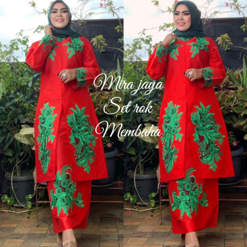 KEBAYA ORIGINAL//SET ROK MEMBAHANA//By Mirajaya Kebaya